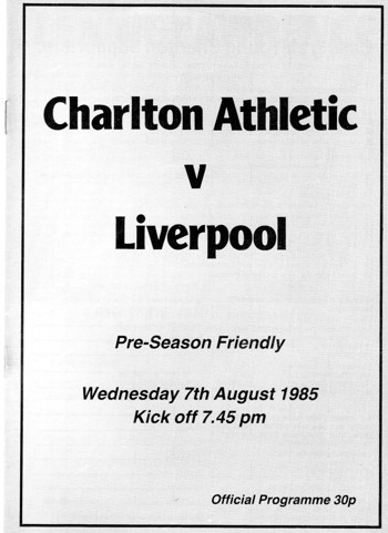 Match programme
